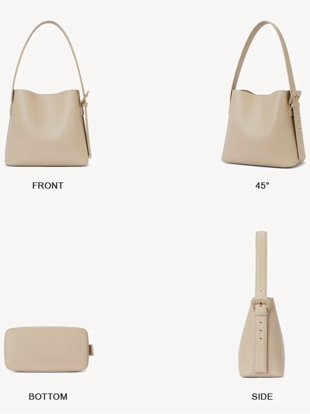 Like New 🤎 Vegan Leather Bostanten Bucket Bag - Picture 4 of 16